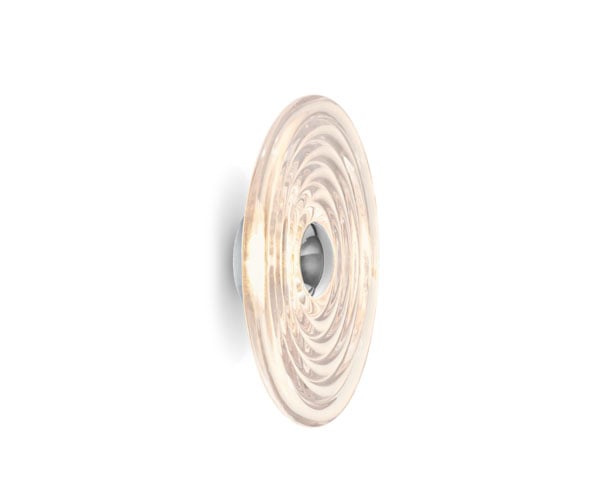 Tom Dixon Press Surface Large LED Wandleuchte (transparent)