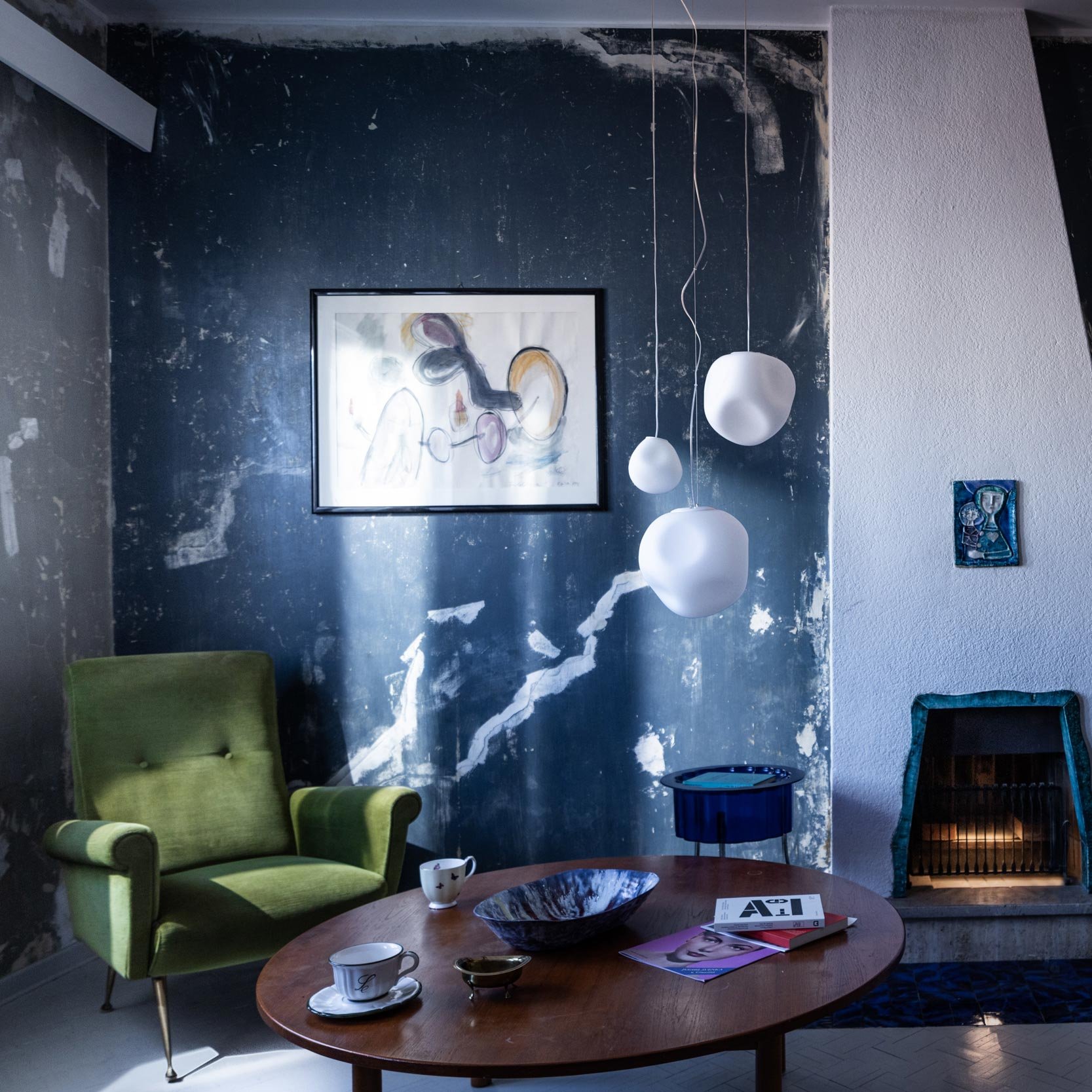 Foscarini Hoba Grande LED Pendelleuchte (Ein- / Aus)