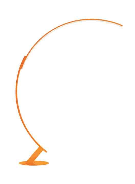 Kundalini Kyudo Stehleuchte (orange)