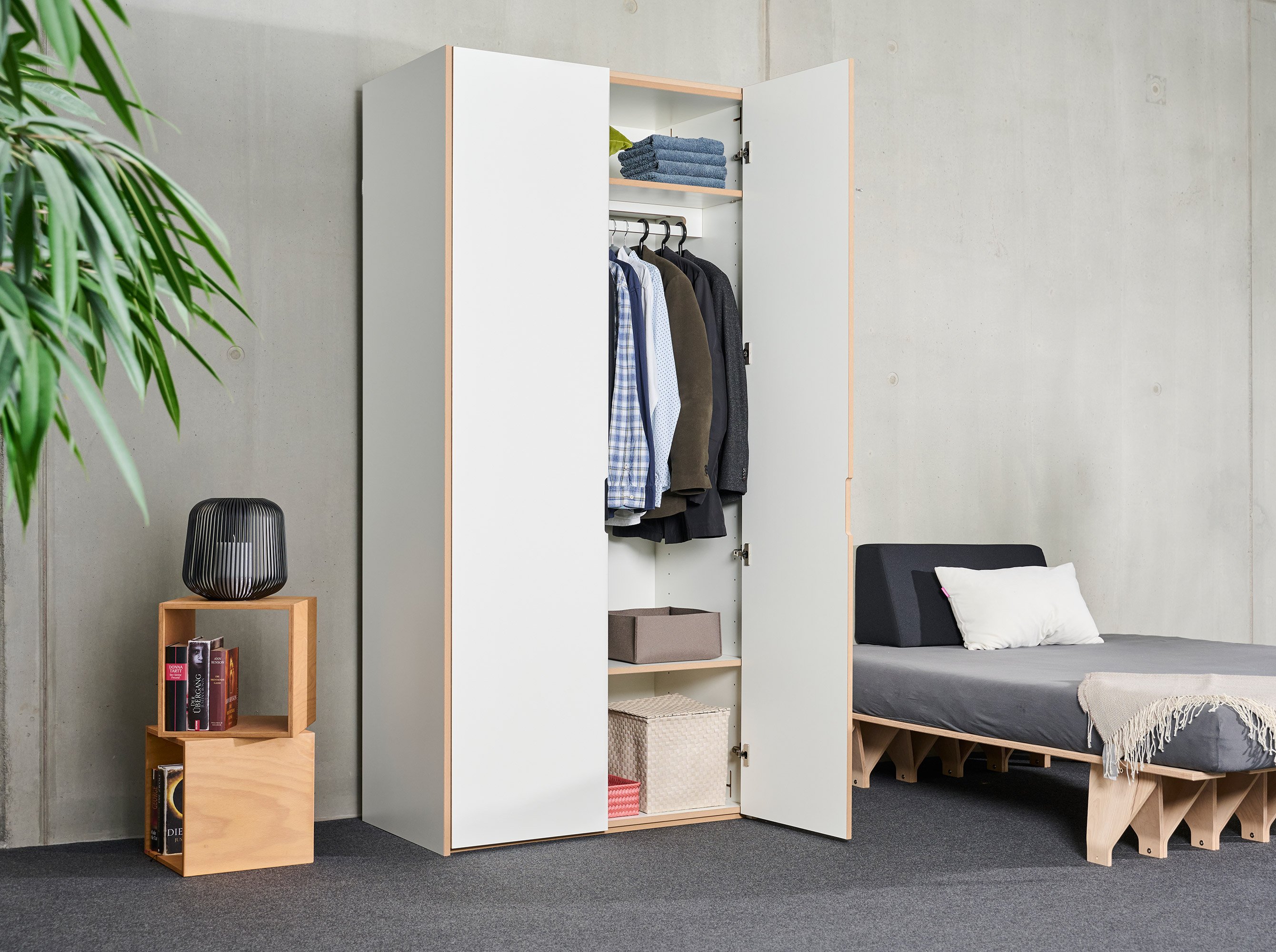Tojo Schrank (Fachböden 2er Set)