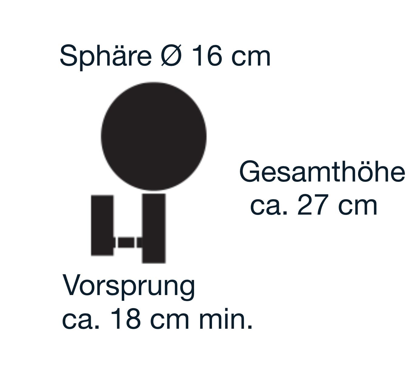 Catellani & Smith Par 18 Wandleuchte (weiße Basis)
