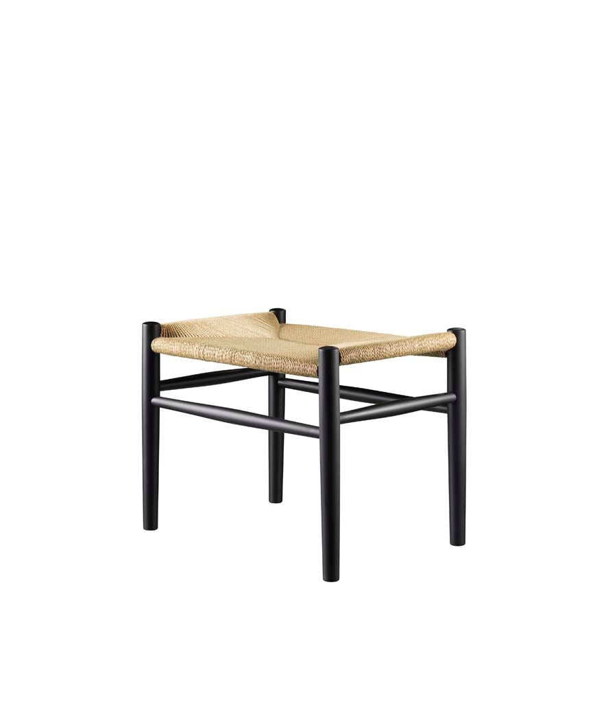 FDB Møbler J83 Hocker (Buche schwarz)
