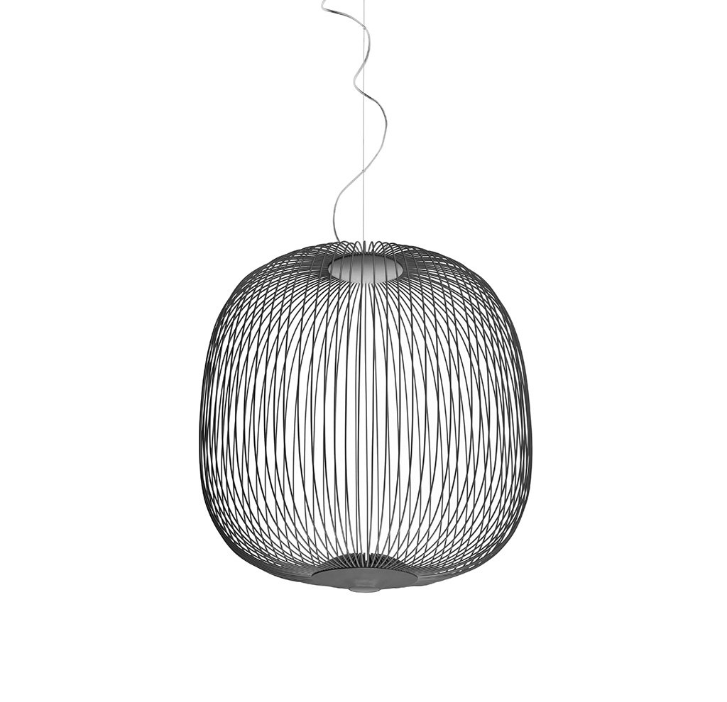 Foscarini Spokes 2 Pendelleuchte (graphit, nicht dimmbar)