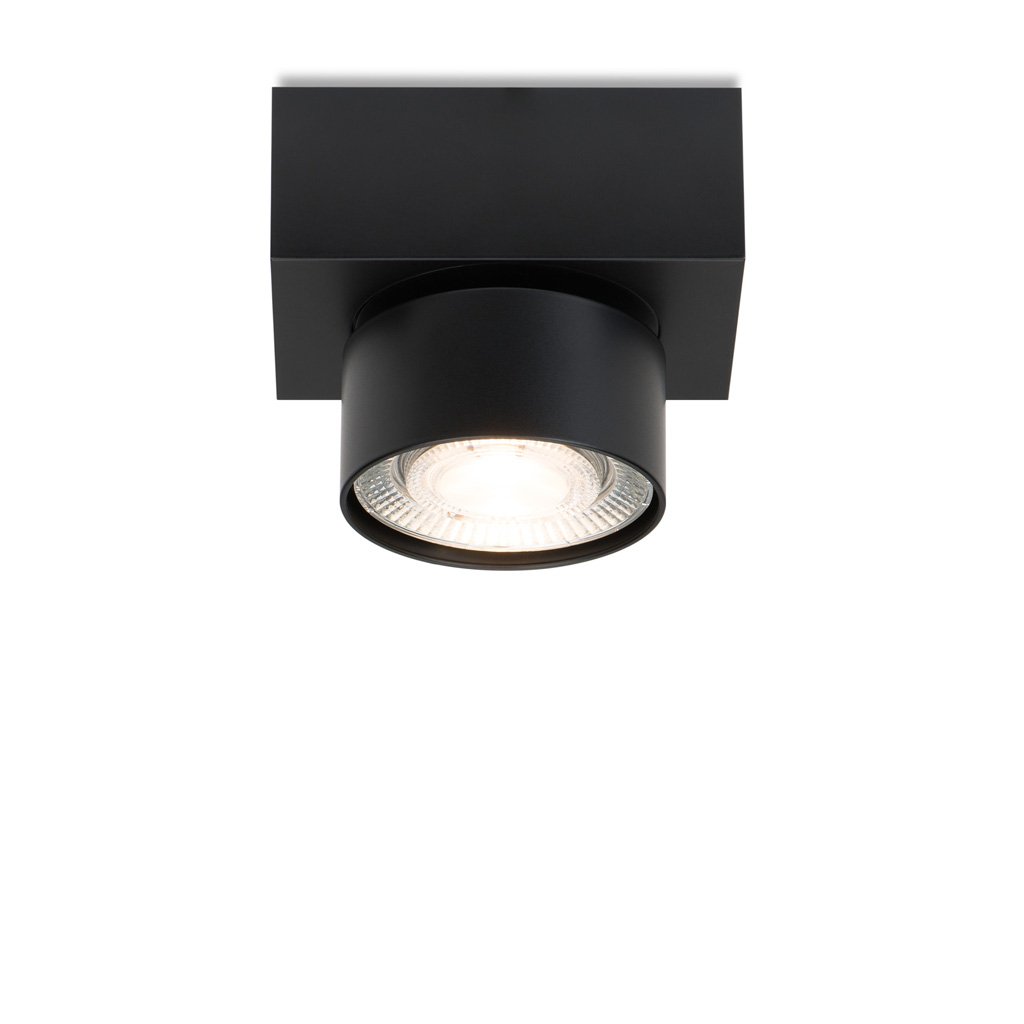 Mawa Design Wittenberg 4.0 wi4-ab-1e Strahler (24° (medium), schwarz matt (Mawa 9005), warmweiß (3000 K))