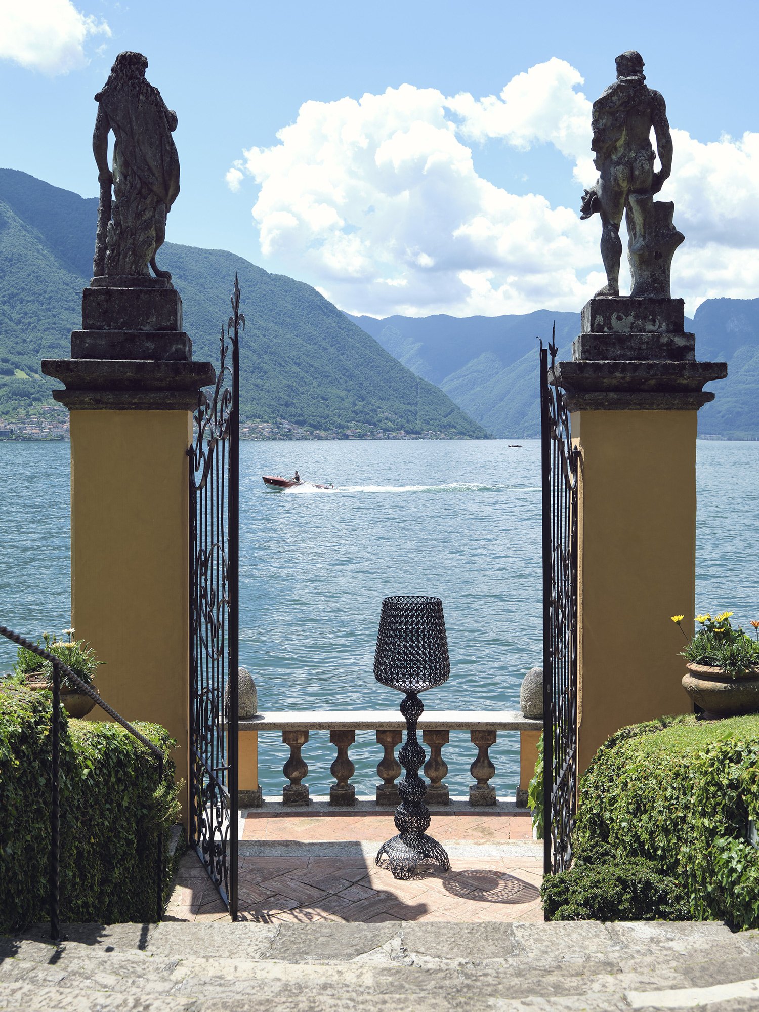 Kartell Kabuki Outdoor Stehleuchte (glasklar transparent)