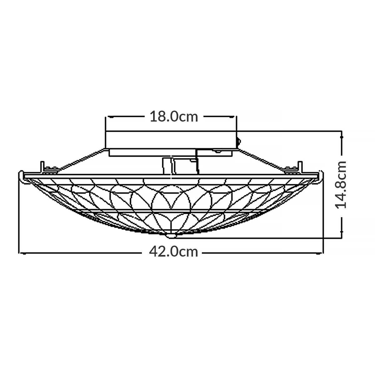 Elstead Lighting West End 2 Deckenleuchte
