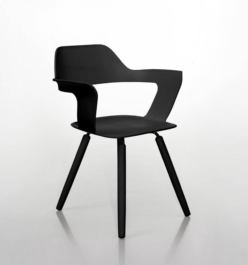 radius design muse stuhl sitz schwarz beine schwarz 2