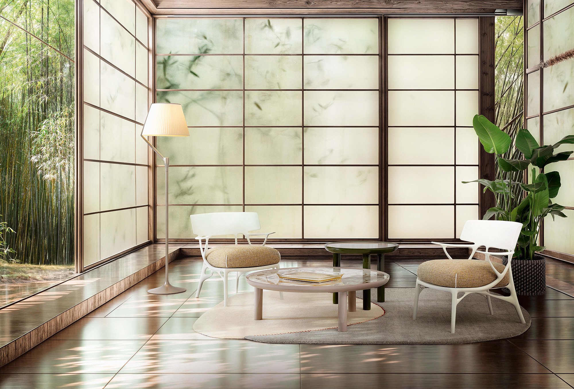 Kartell Angelo Stone Stehleuchte