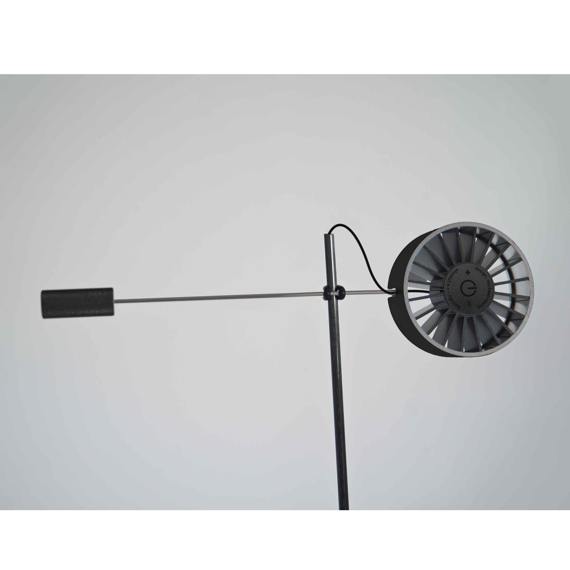 Absolut Lighting Absolut LED 130cm Stehleuchte (schwarz)