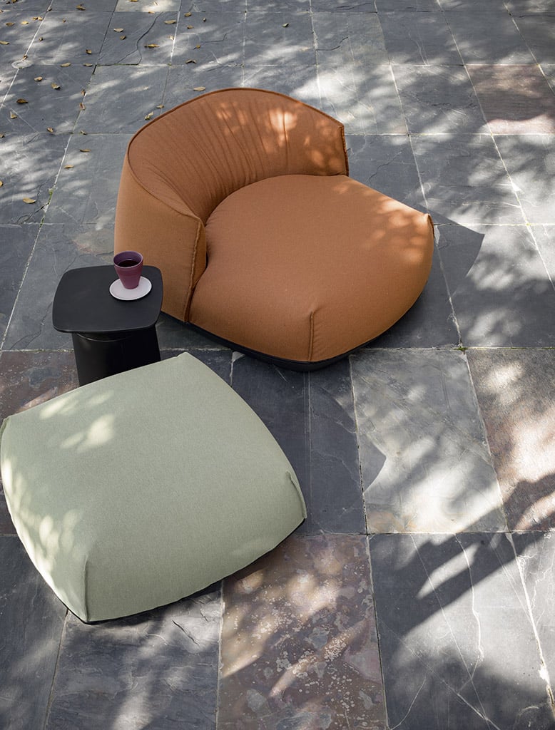 Kristalia Brioni Outdoor Loungesessel small