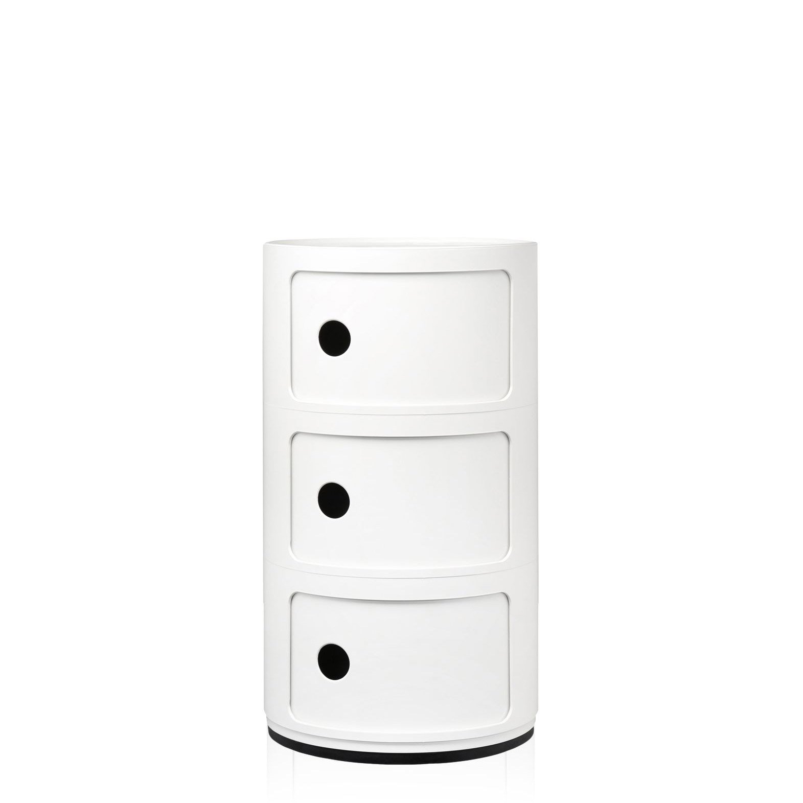Kartell Componibili 3 Elemente Container (weiß)