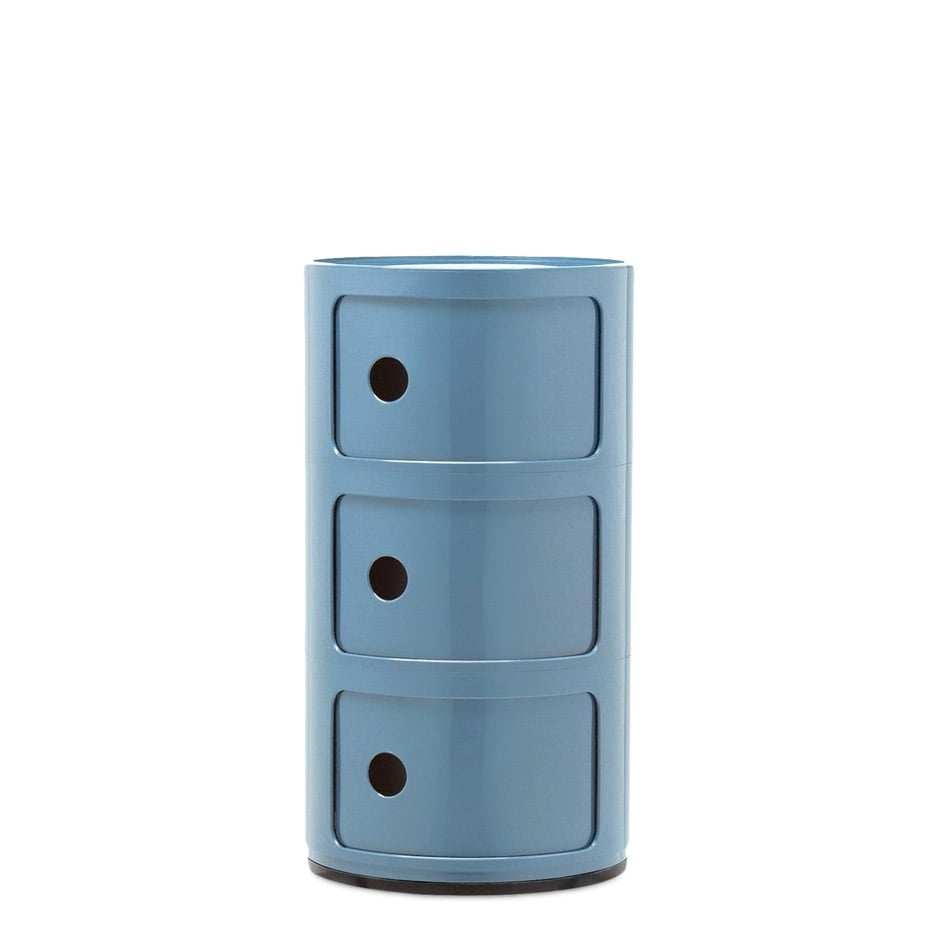 Kartell Componibili 3 Elemente Container (weiß)