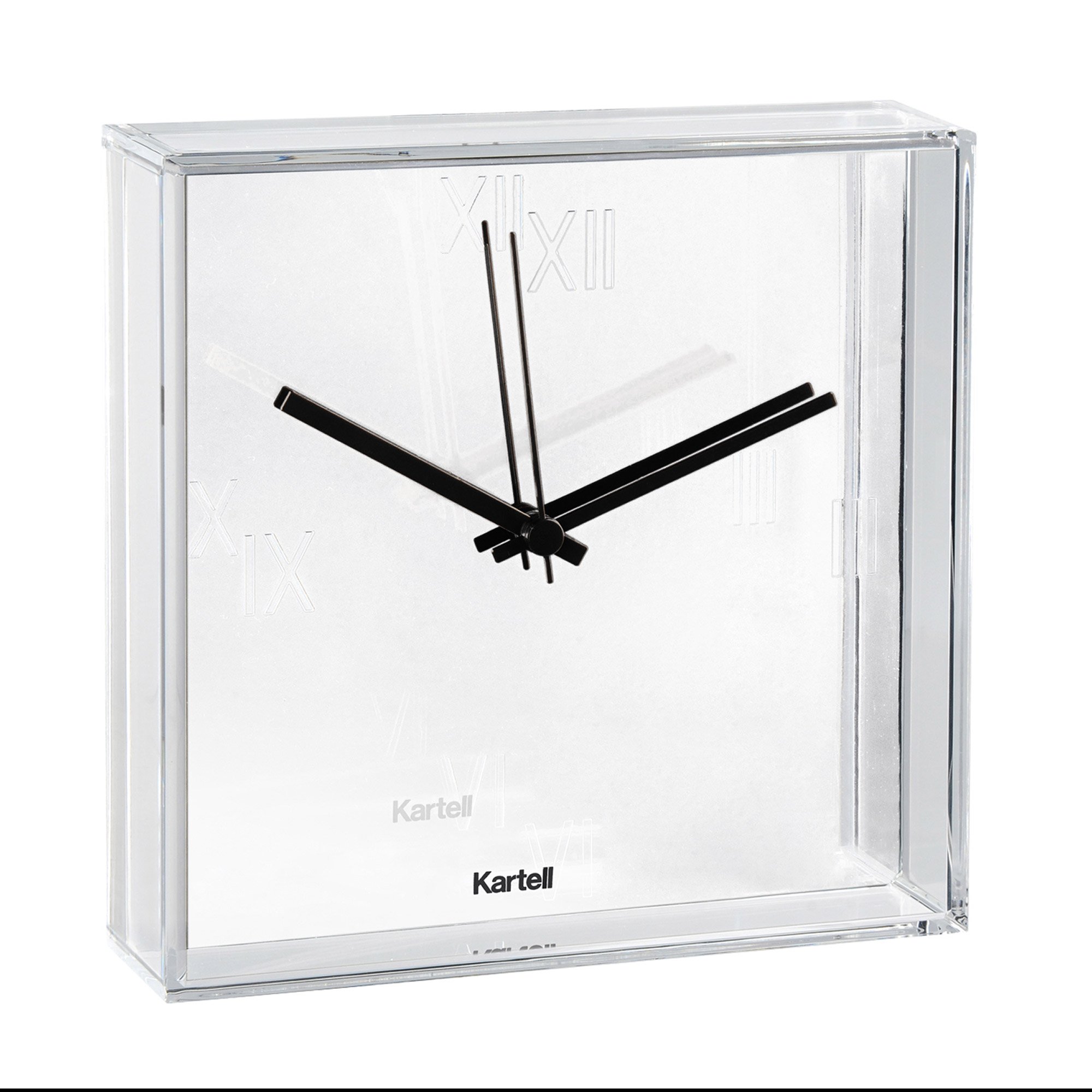Kartell Tic&Tac Wanduhr (weiß)