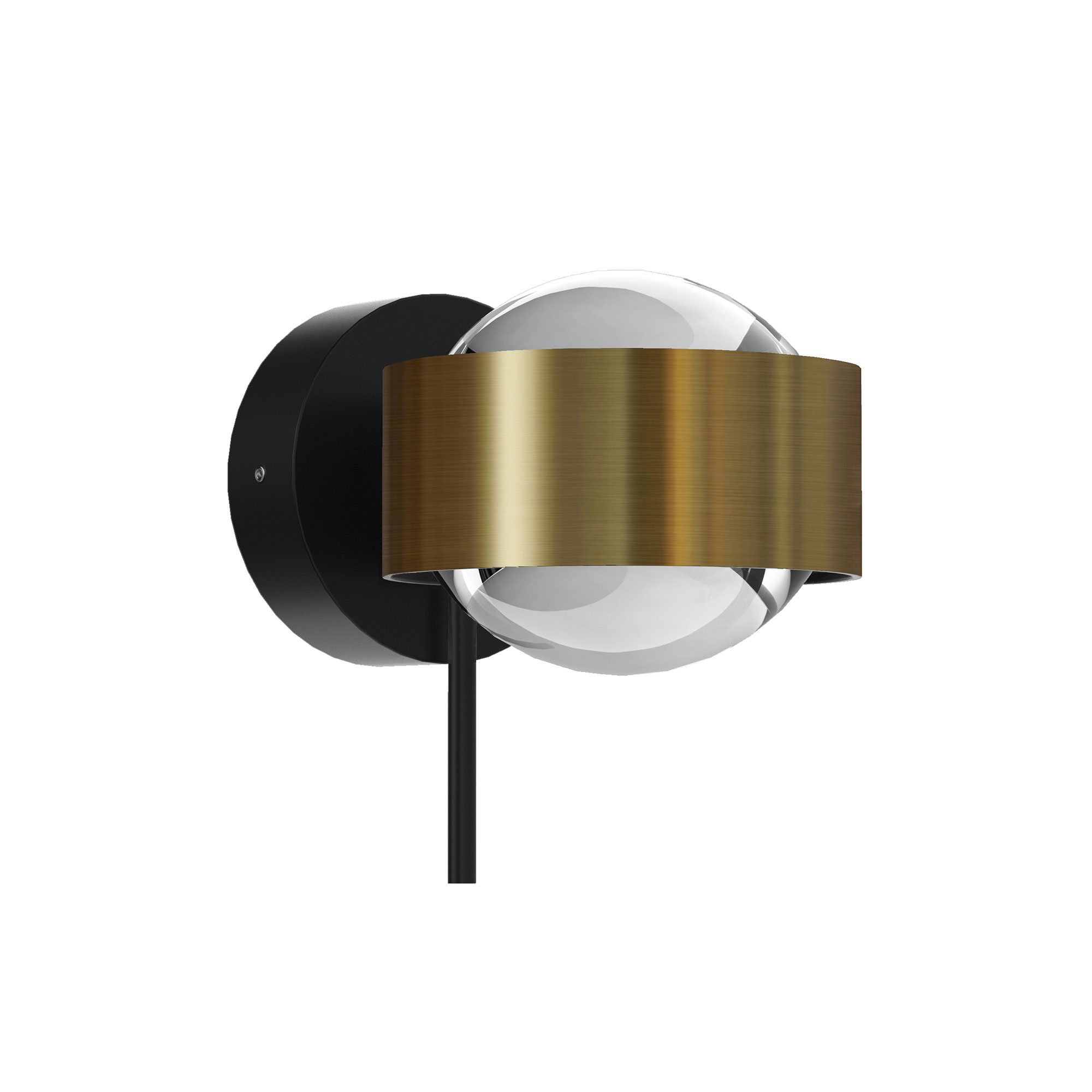 Top Light Avantgarde Puk! 80 Wall LED Wandleuchte (nickelmatt, ohne Abdeckung (für Nachbestellungen))