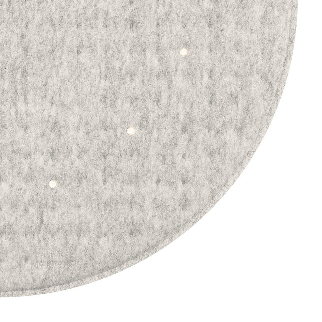 Nimbus Lighting Pad R 900 Pendelleuchte (ohne Indirektanteil, grau, extra-warmweiß (2700K), 200cm)