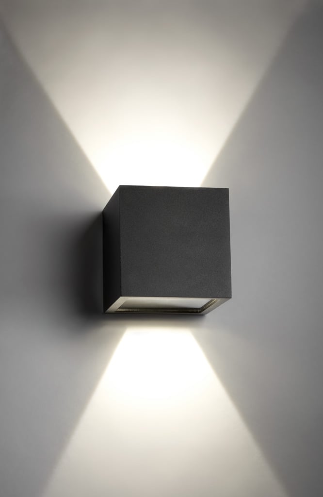 Light Point Cube LED Wandleuchte (schwarz)