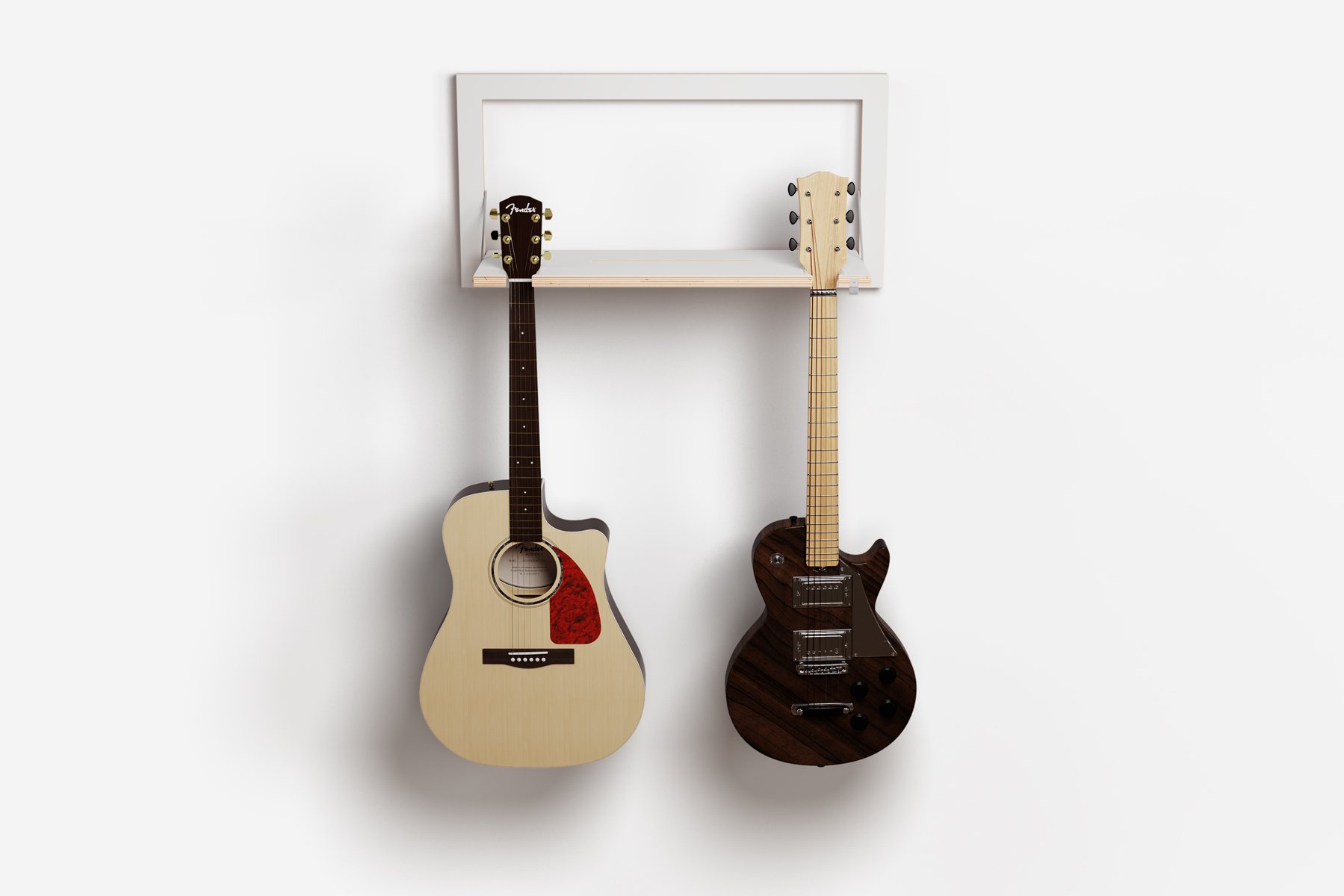 Ambivalenz Fläpps Gitarrhäng 80x40-1 (weiß)
