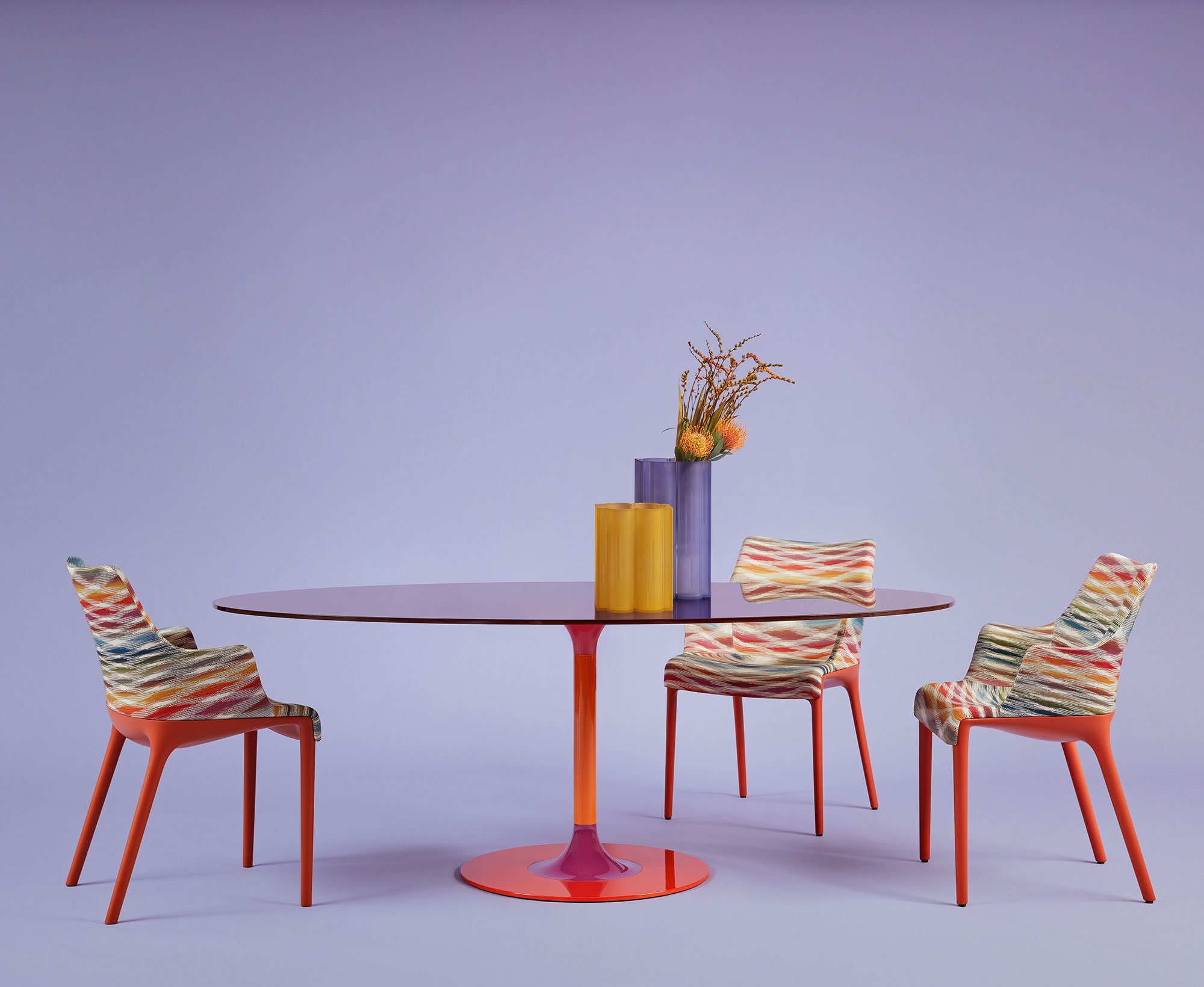 Kartell Eleganza Nia Missioni Sessel (Zigzag)