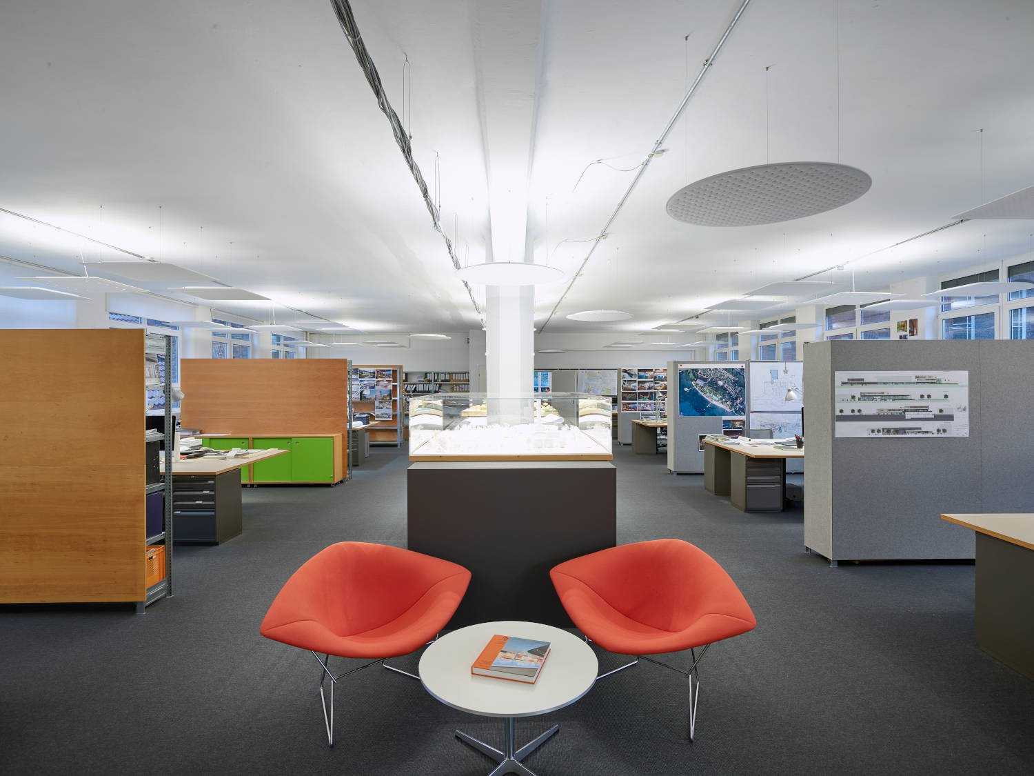 Nimbus Modul R 900 Project Pendelleuchte (ohne Indirektanteil, warmweiß (3000K), 200cm, einfach schaltbar)