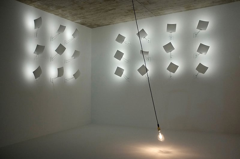 Ingo Maurer 18 x 18 LED Wandleuchte / Deckenleuchte