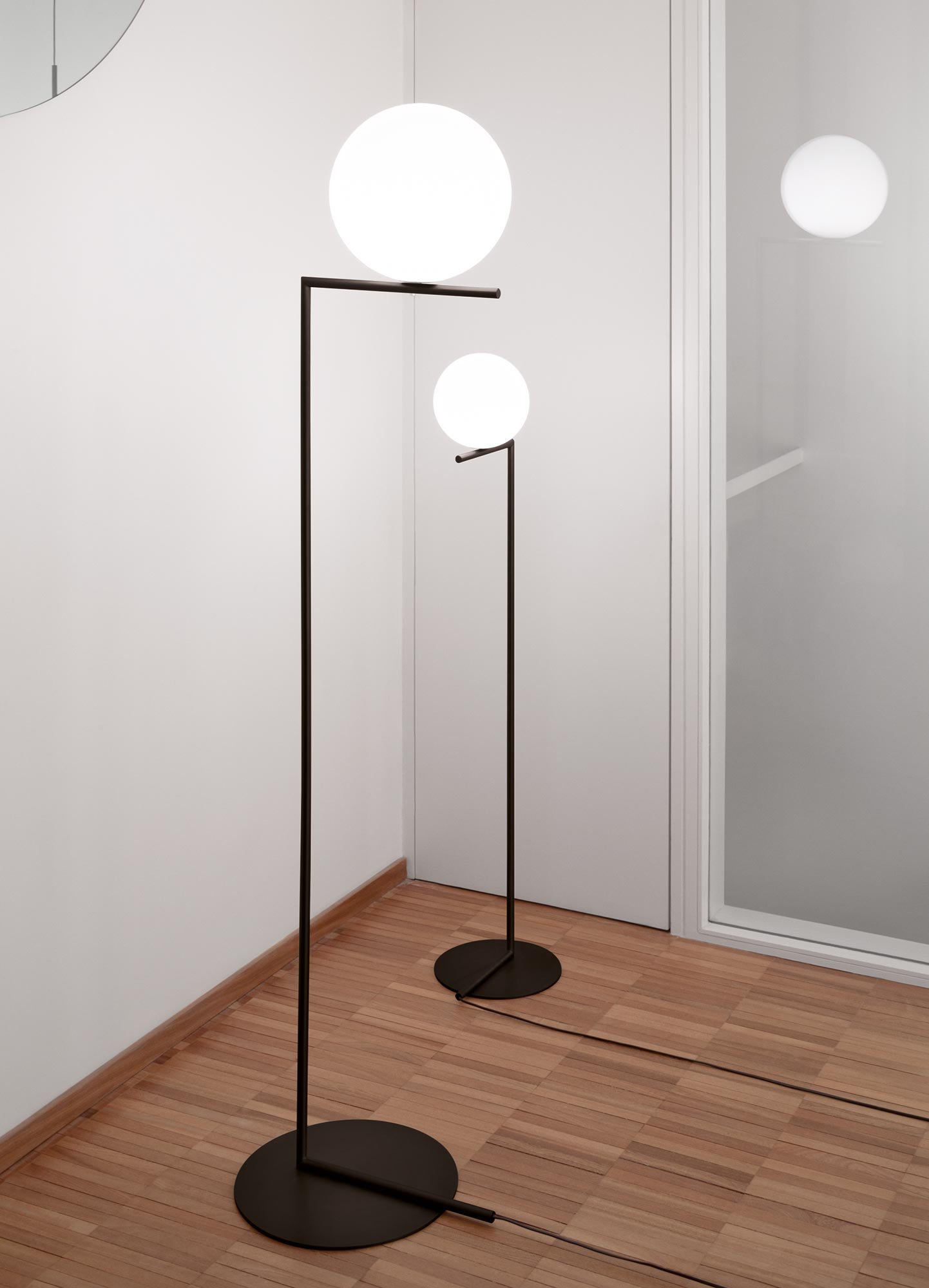 Flos IC F1 Stehleuchte (chrom)