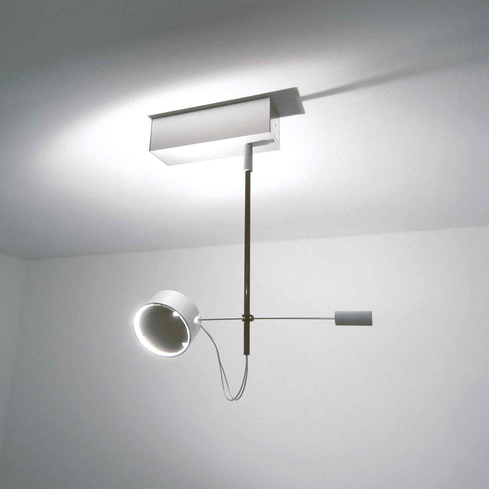 Absolut Lighting Absolut LED 1-flammig Deckenleuchte (schwarz)