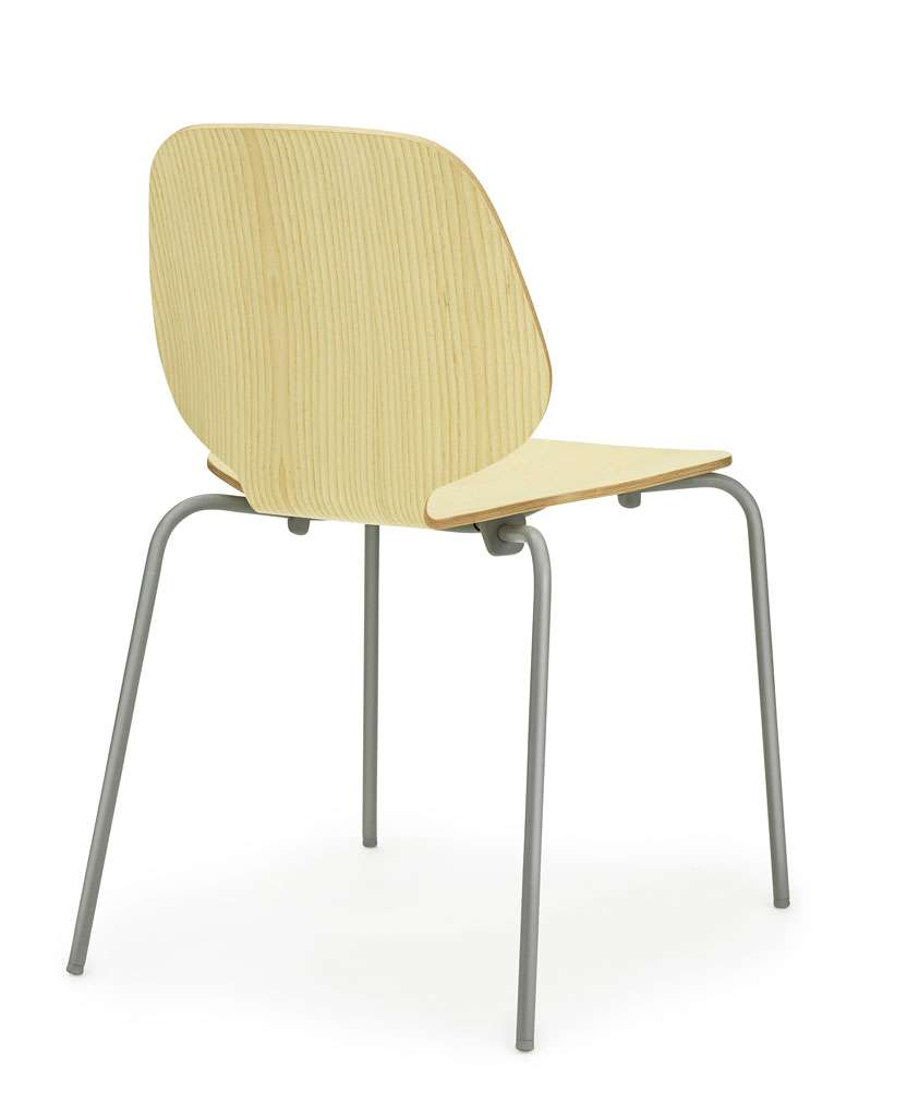Normann Copenhagen My Chair Stuhl - Normann Copenhagen Material:Holz|Normann Copenhagen Gestellfarbe:weiß|Normann Copenhagen Farbe:weiß