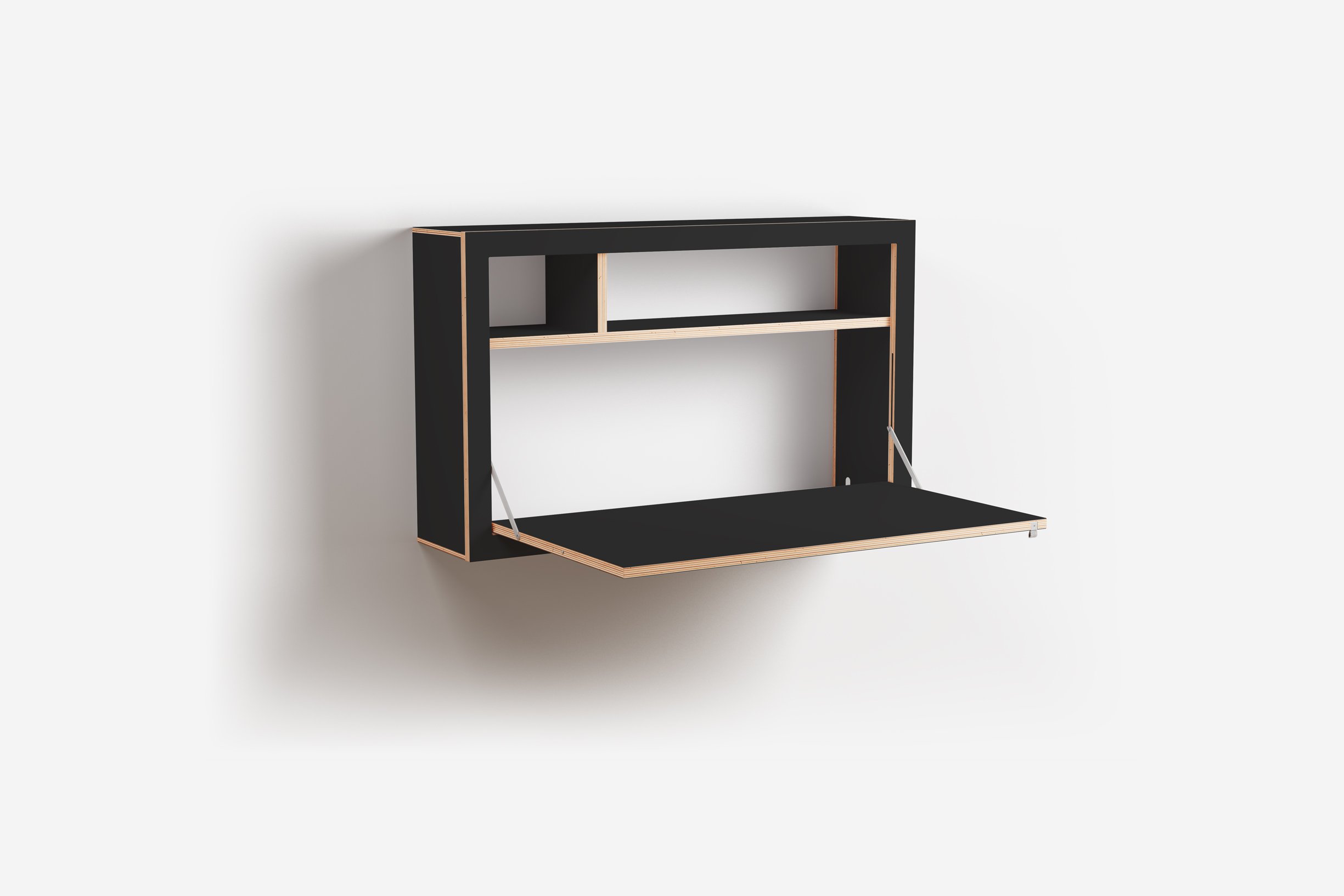 Ambivalenz Fläpps Box Sekretär 100x60x20 (weiß)