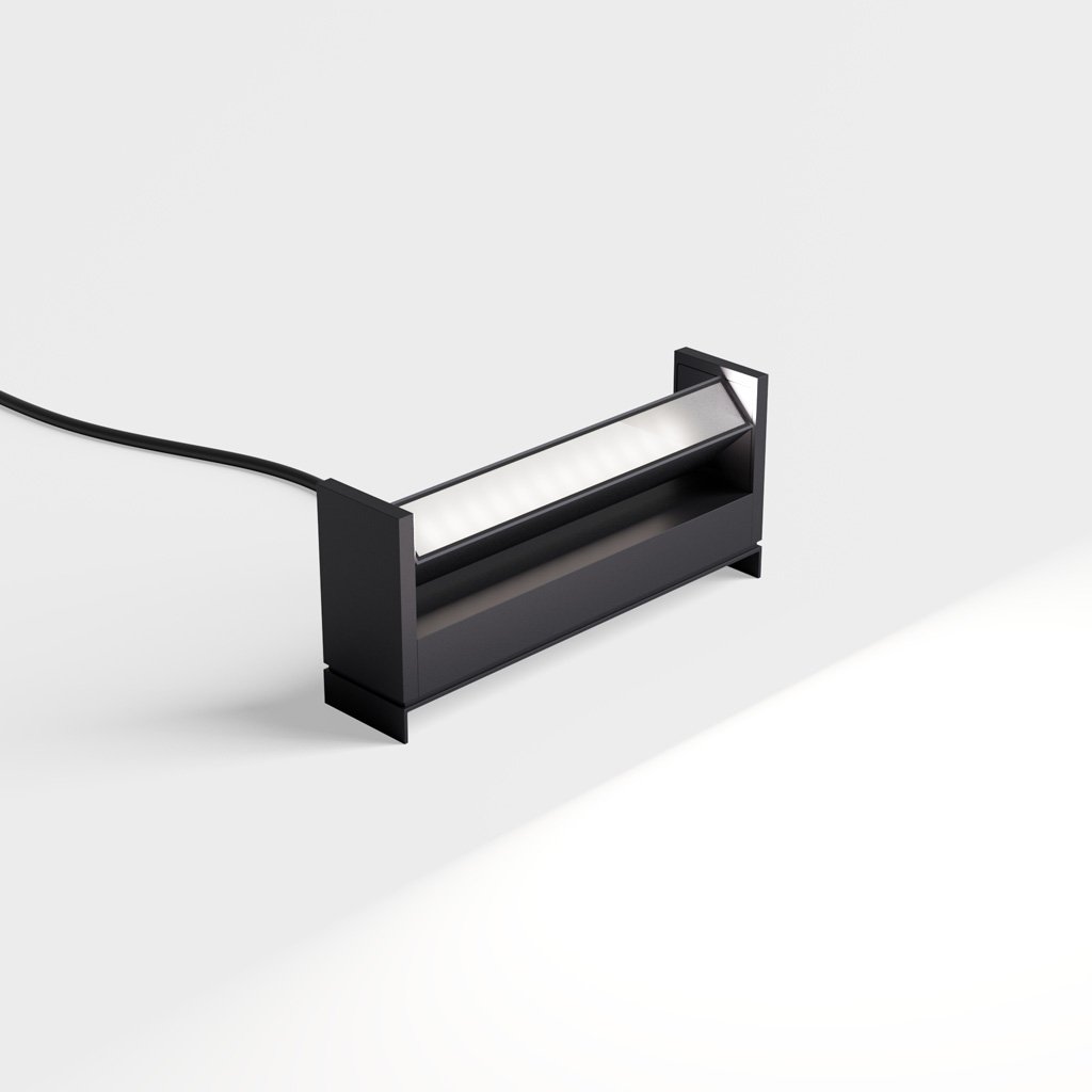 IP44.de slat spike Strahler / Spießleuchte (deep black (RAL 9005))