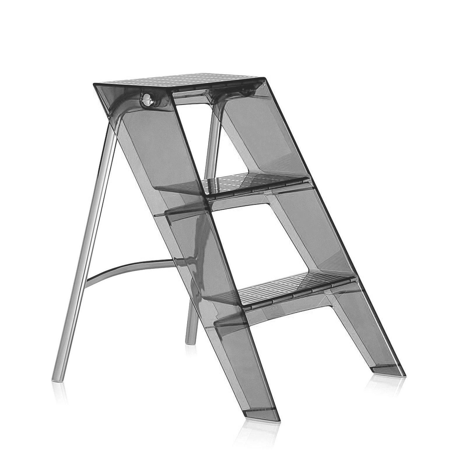 Kartell Upper Klappleiter (glasklar transparent)