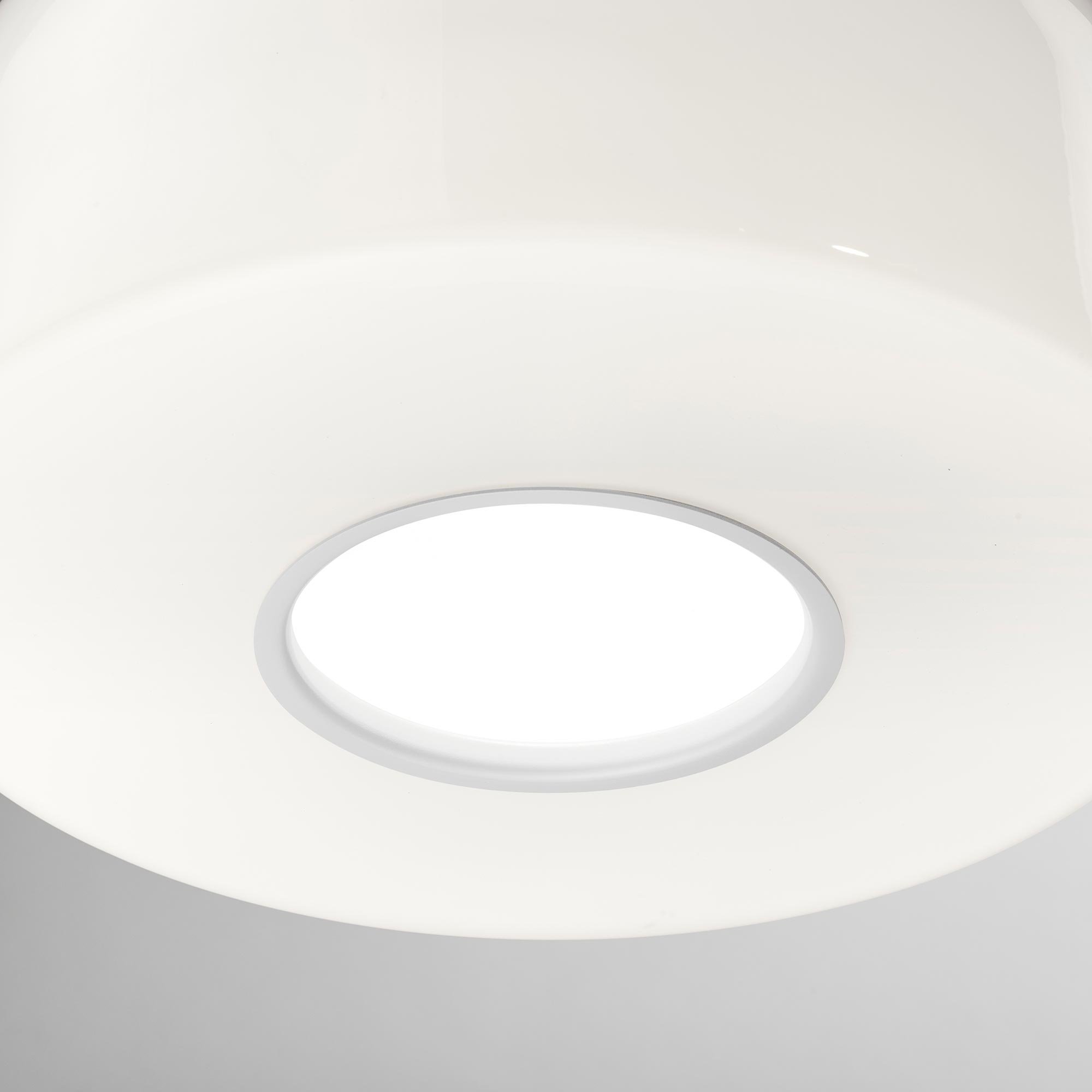 Flos Bellhop Glass S2 Pendelleuchte (weiß)