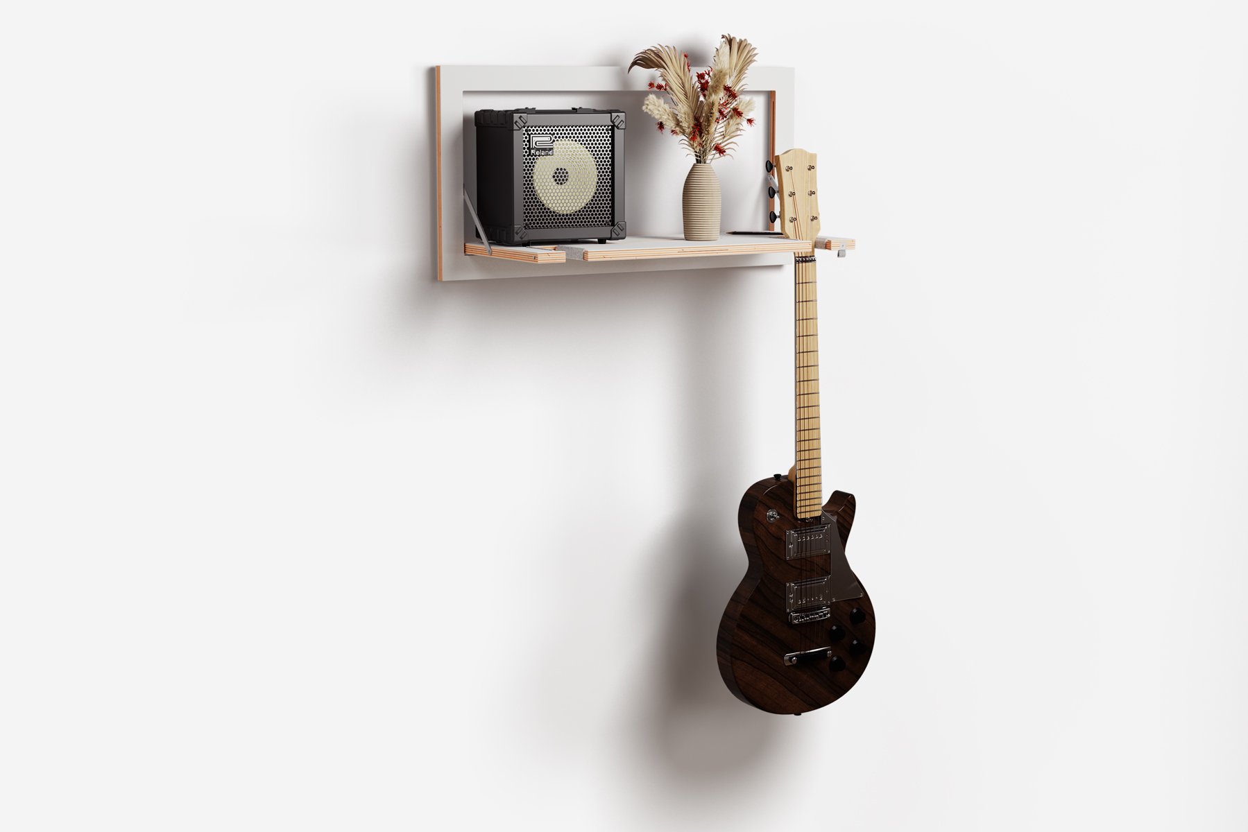 Ambivalenz Fläpps Gitarrhäng 80x40-1 (weiß)