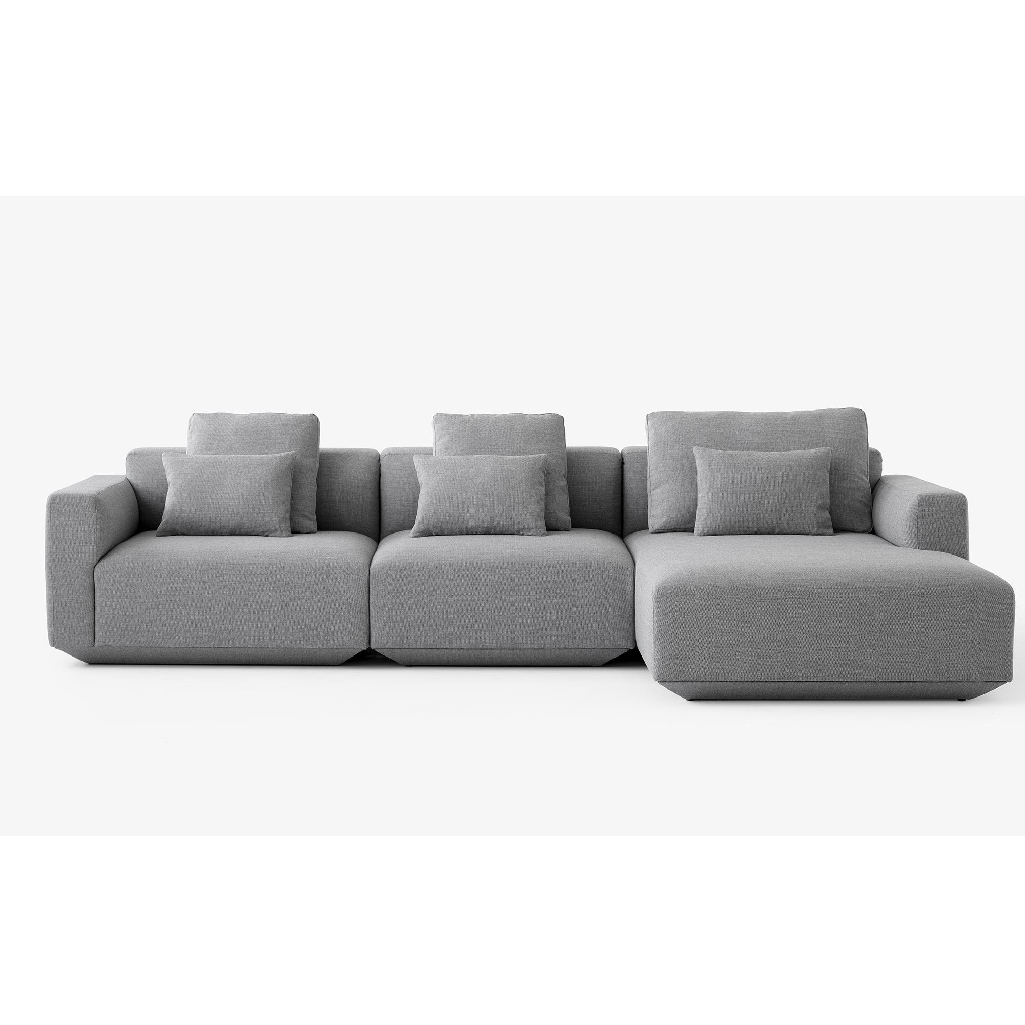 &tradition Develius 3-Sitzer Eck-Sofa Chaiselongue rechts (Hot Madison Reboot 094 (JAB))