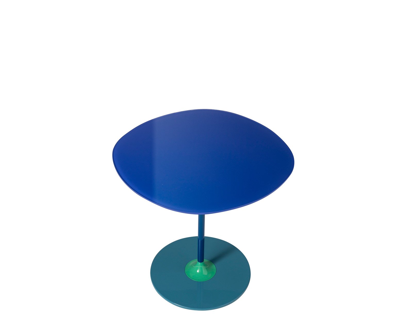 Kartell Thierry Beistelltisch Ø 45cm (bordeaux)