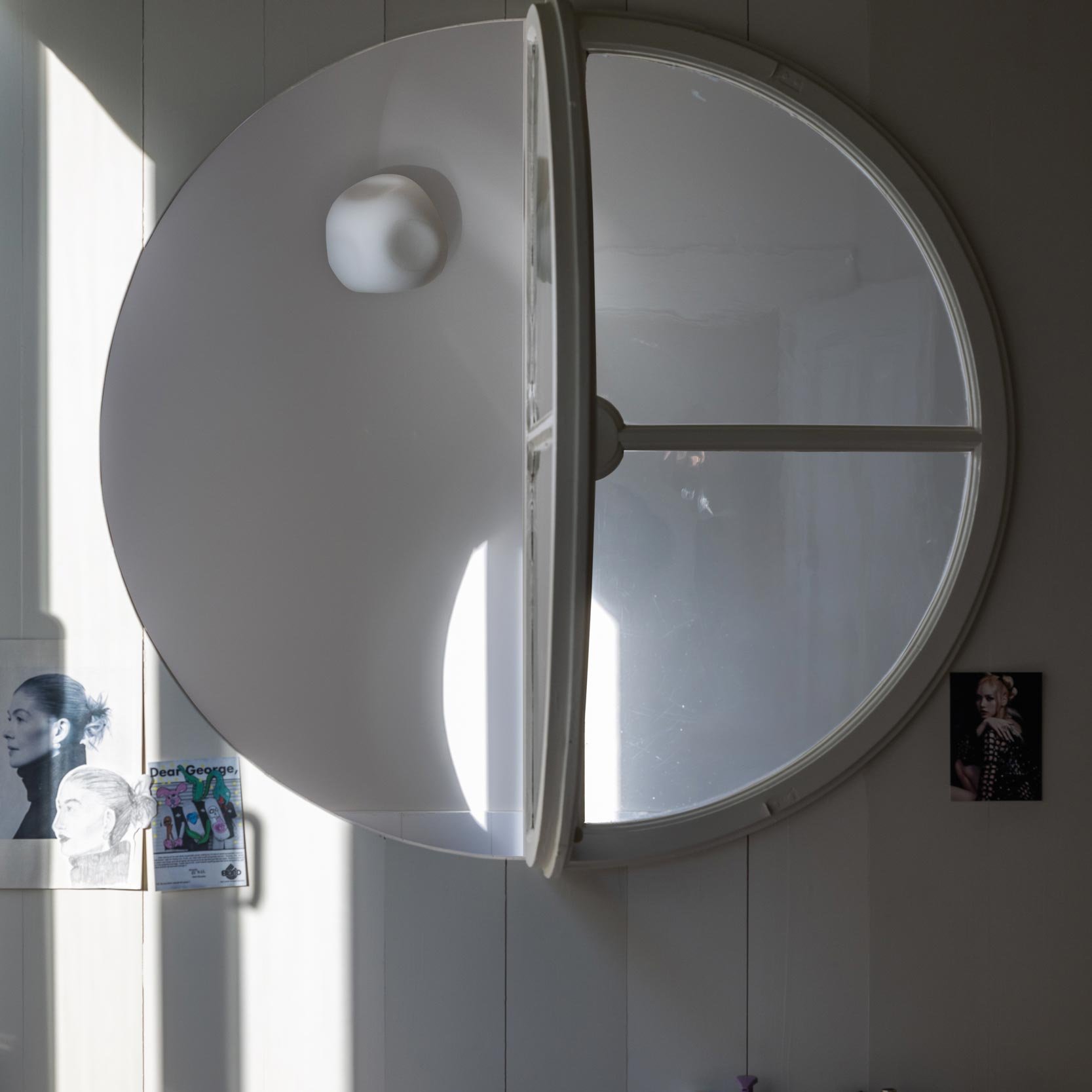 Foscarini Hoba Midi Wandleuchte (weiß)