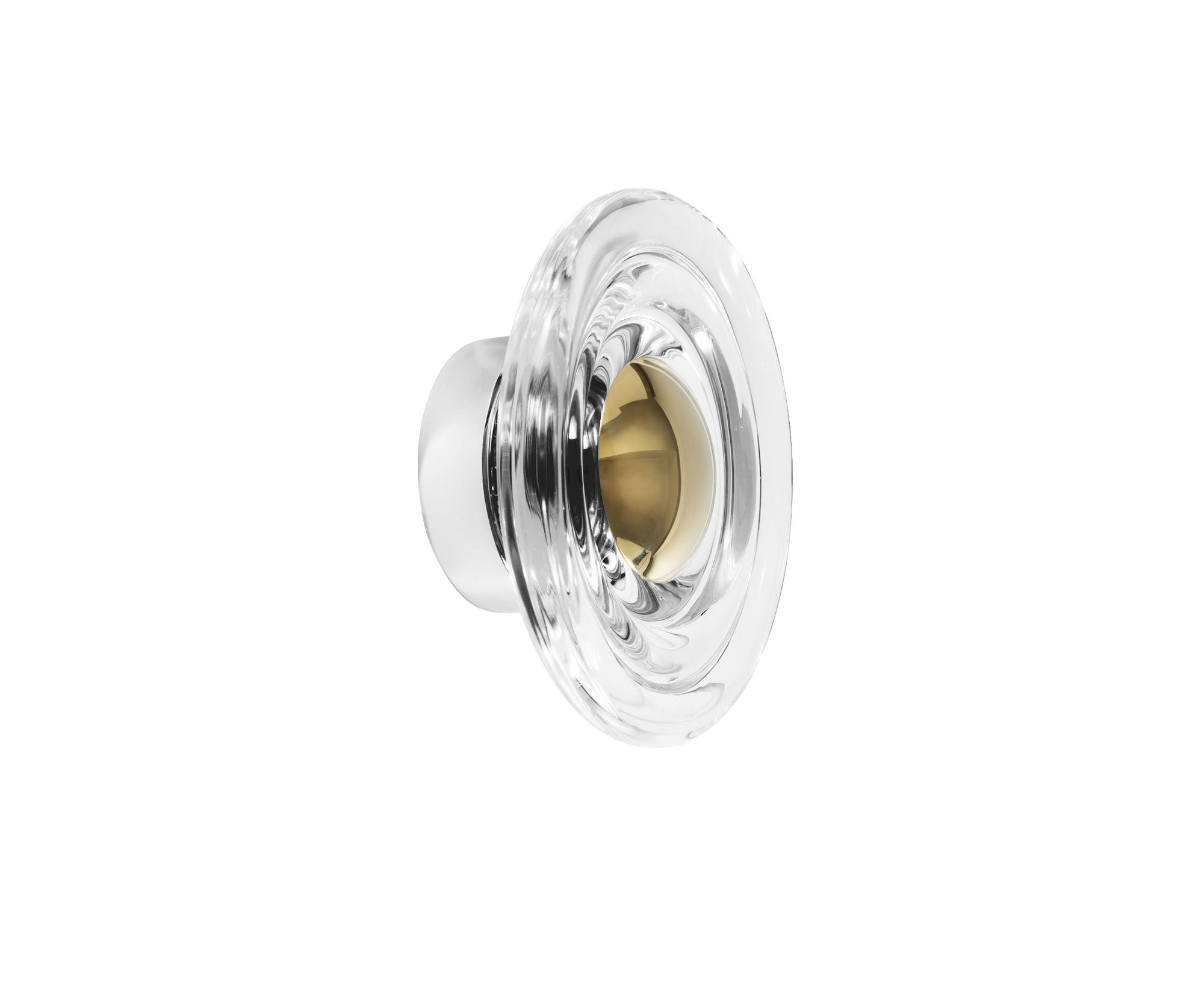 Tom Dixon Press Surface Mini LED Wandleuchte (transparent)