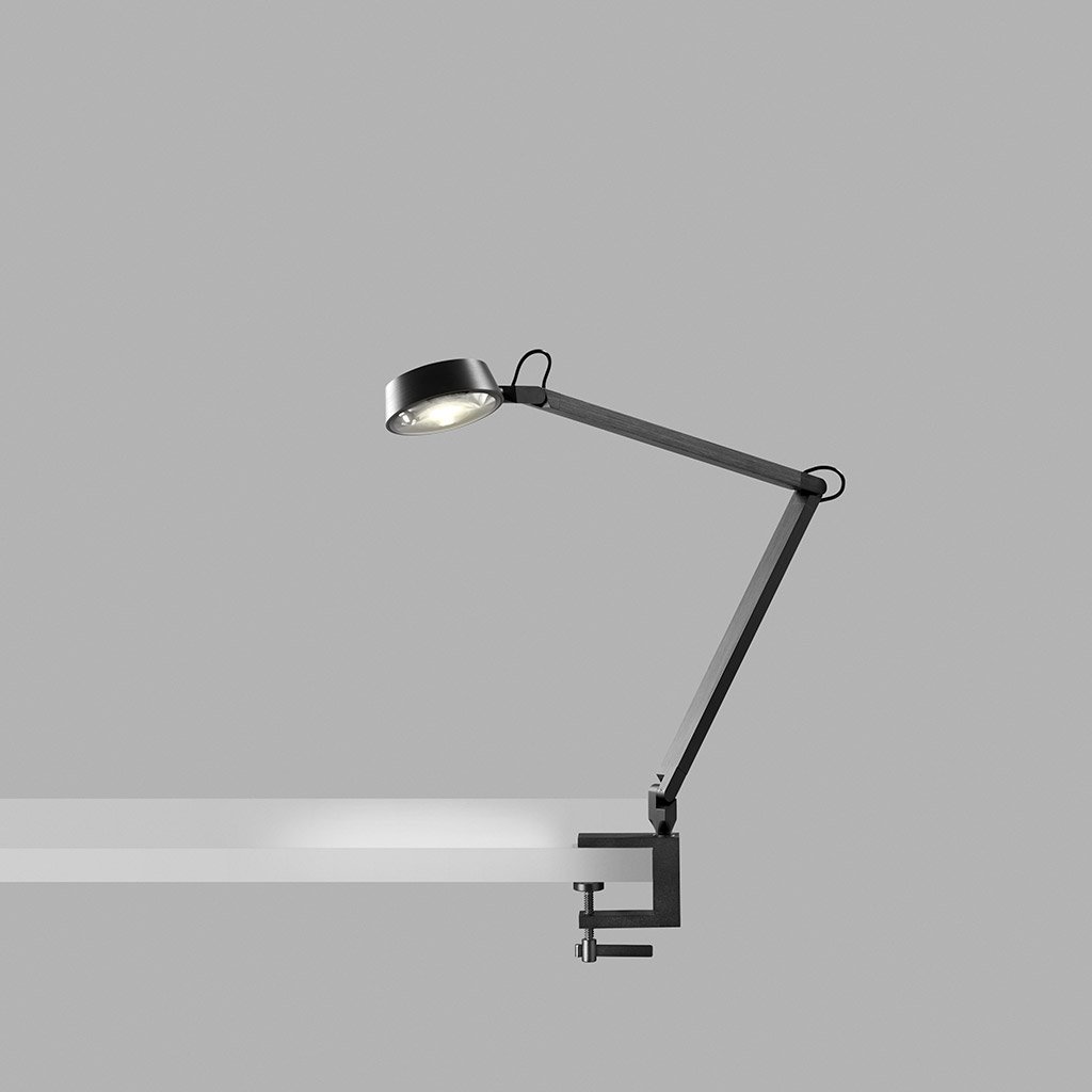 Light Point Dark T1 Klemmleuchte (carbon schwarz)