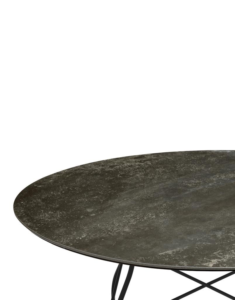 Kartell Glossy Marble Tisch rund groß