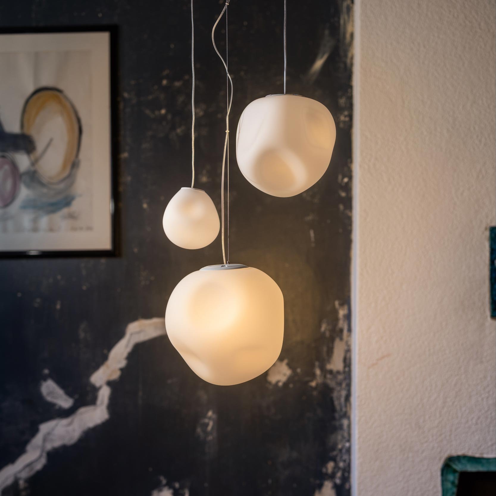 Foscarini Hoba Grande LED Pendelleuchte (Ein- / Aus)