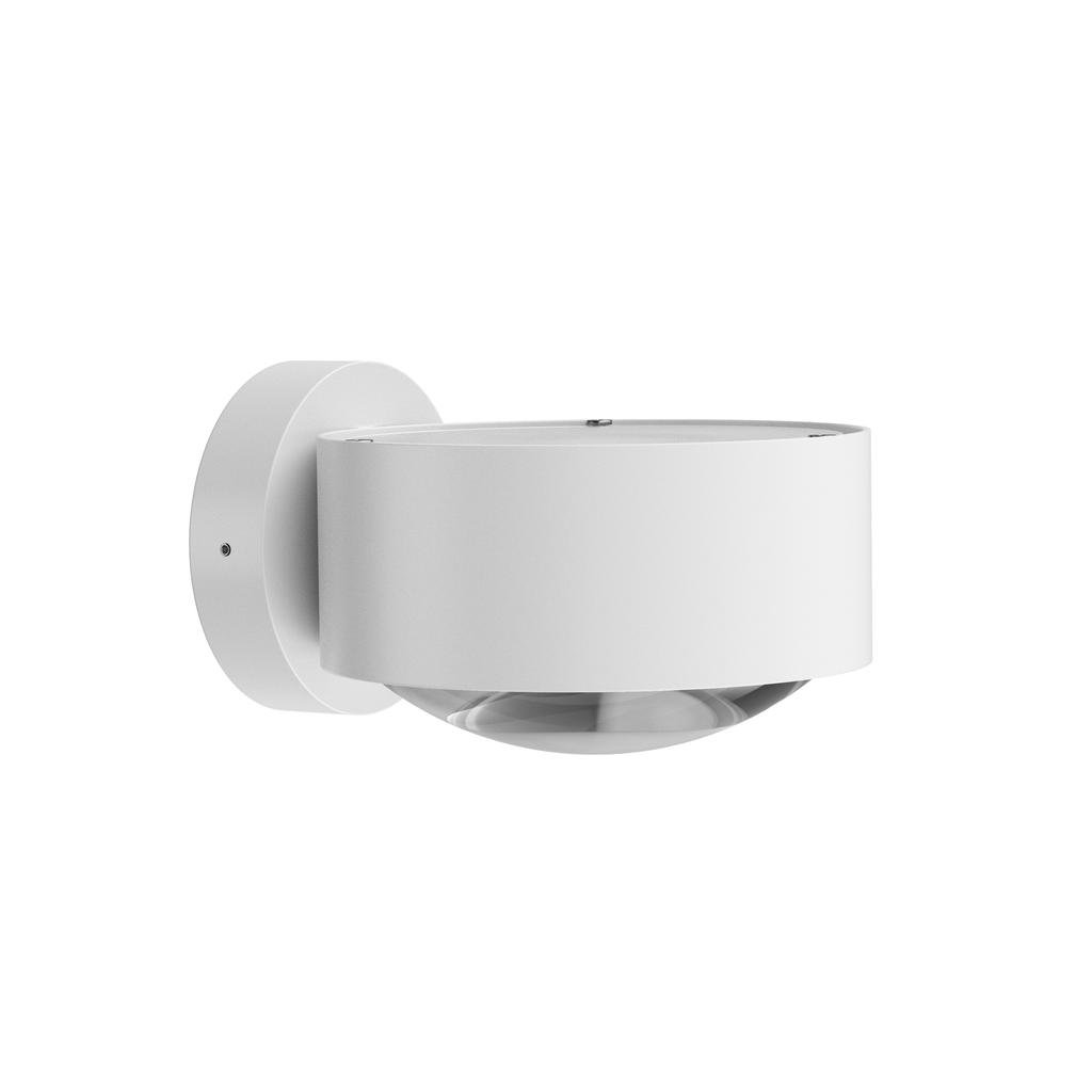 Top Light Puk Maxx Wall LED Wandleuchte (weiß matt (neu), Linse klar / Glas matt, LED)