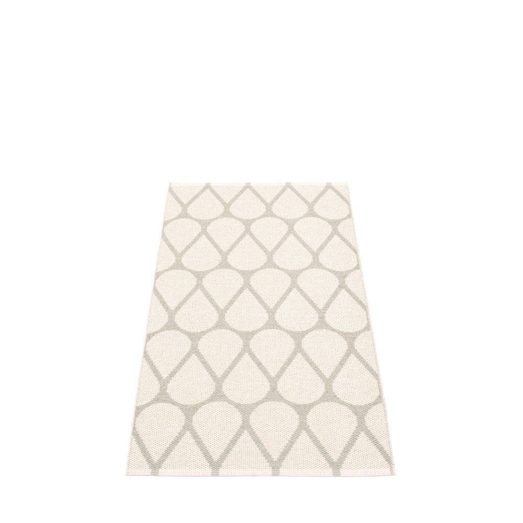 pappelina otis outdoor teppich linen vanille 70x140 rueckseite