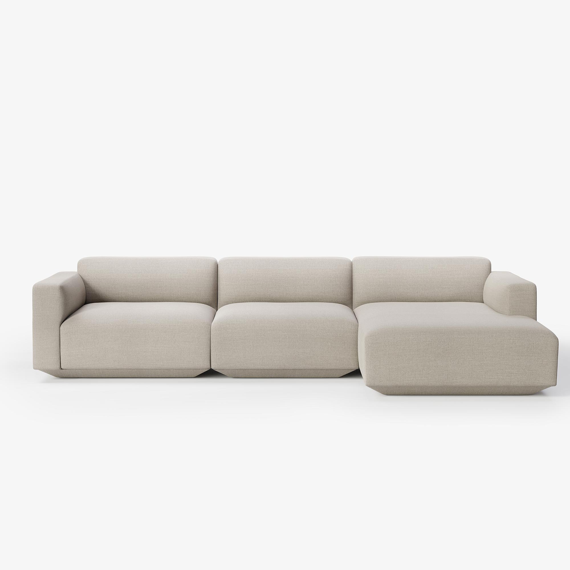 &tradition Develius 3-Sitzer Eck-Sofa Chaiselongue rechts (Hot Madison Reboot 094 (JAB))