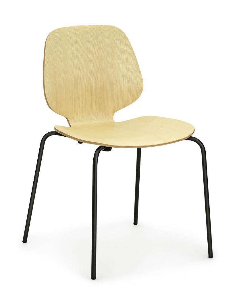 Normann Copenhagen My Chair Stuhl - Normann Copenhagen Material:Holz|Normann Copenhagen Gestellfarbe:weiß|Normann Copenhagen Farbe:weiß
