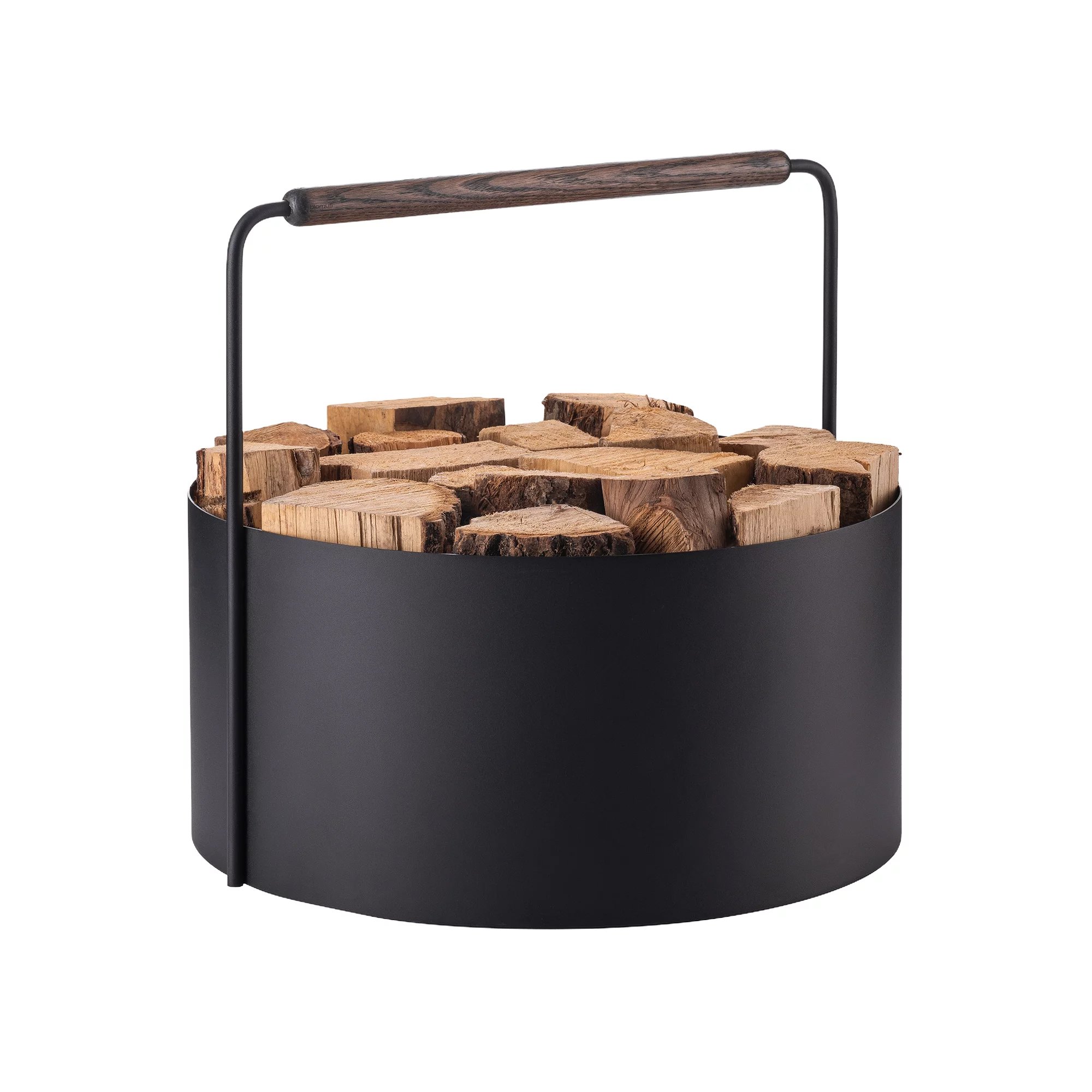 blomus Ashi Feuerholz Korb Groß (Black)