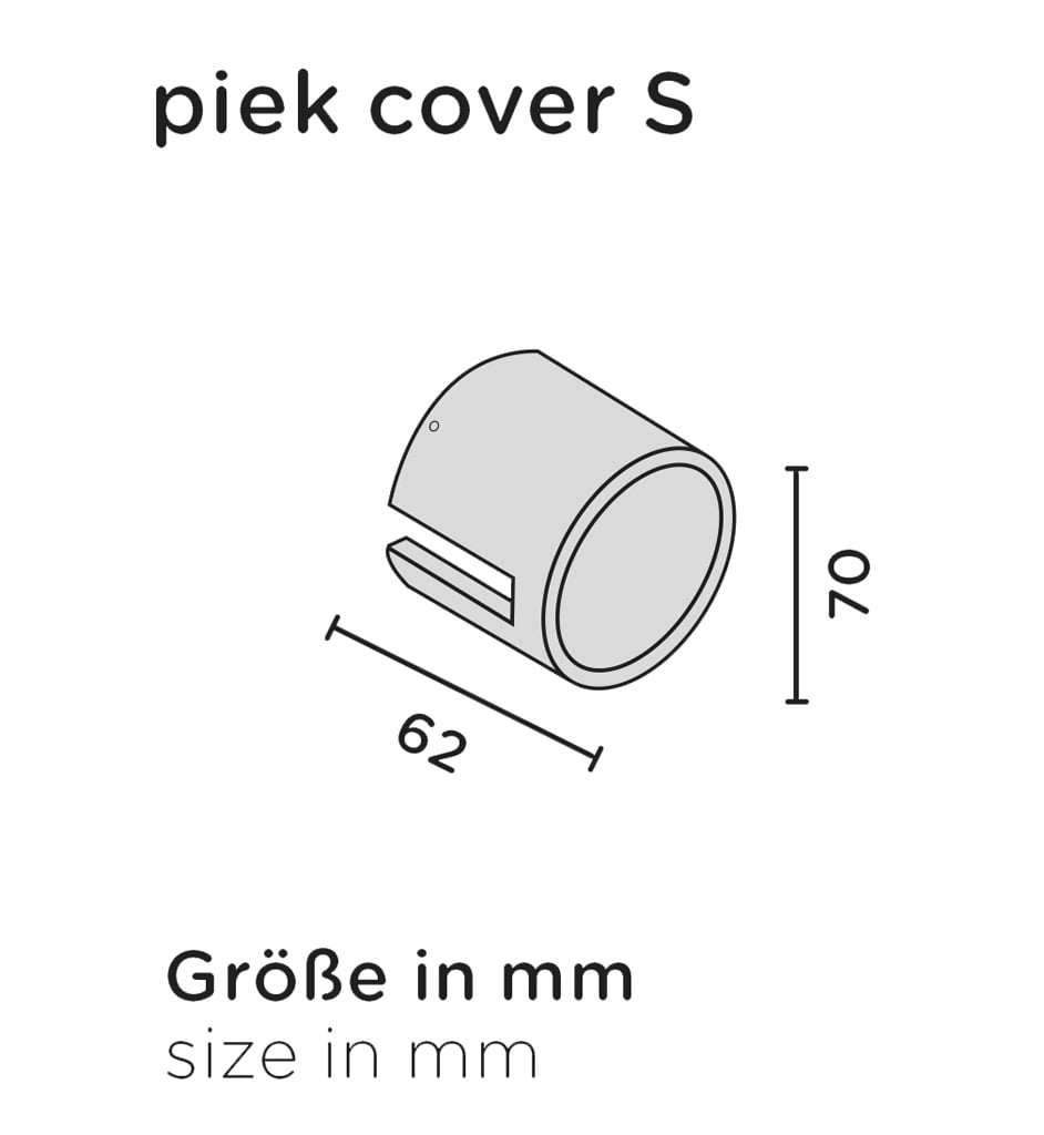 IP44.de piek cover S für piek Leuchten