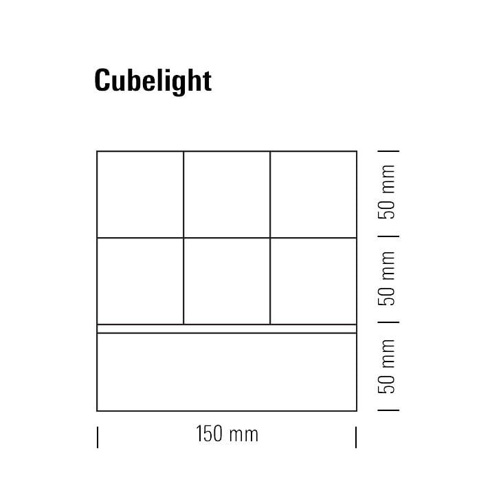 Tecnolumen Cubelight MSCL1 / MSCL2 Tischleuchte