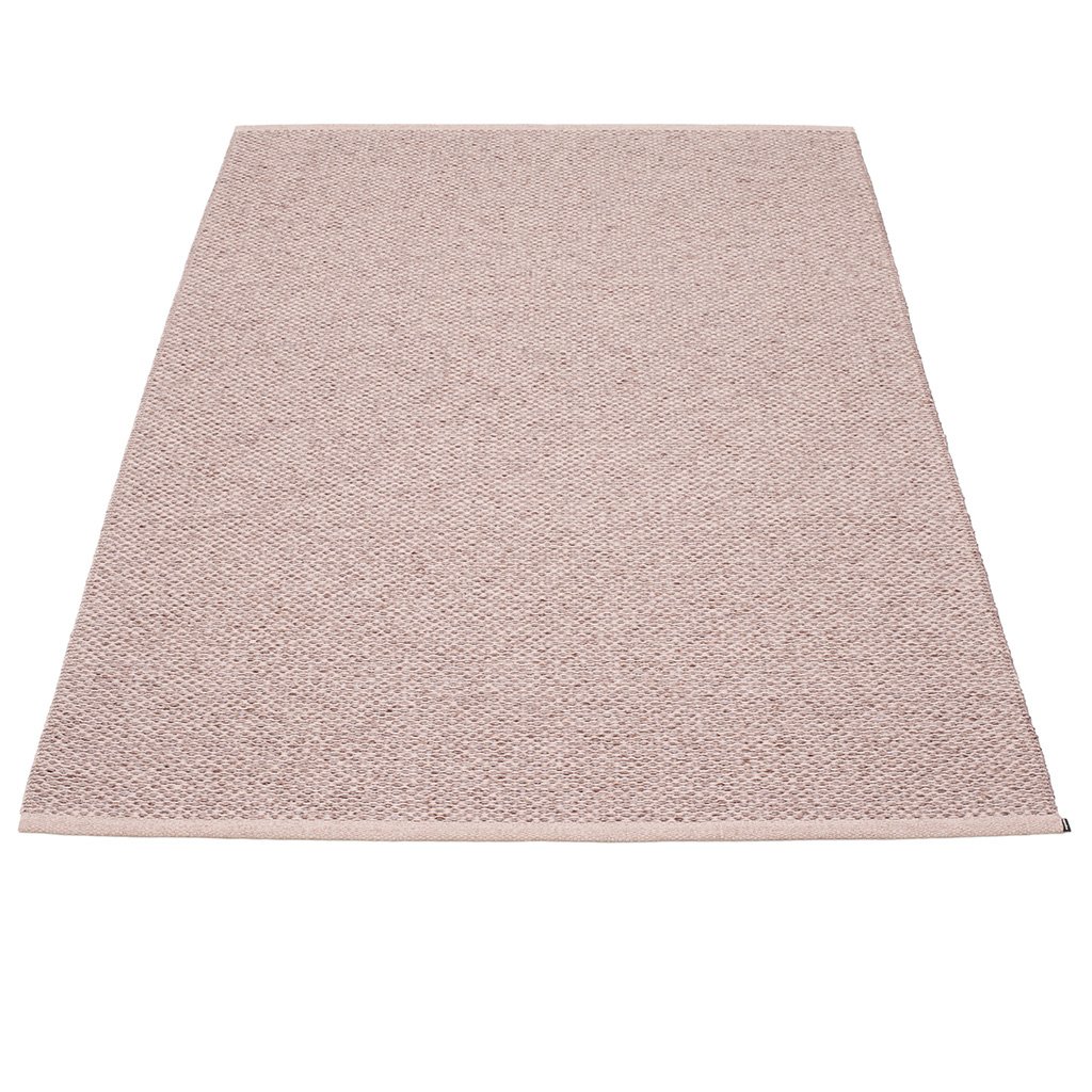 pappelina svea outdoor teppich lila metallic blassrosa 180x260