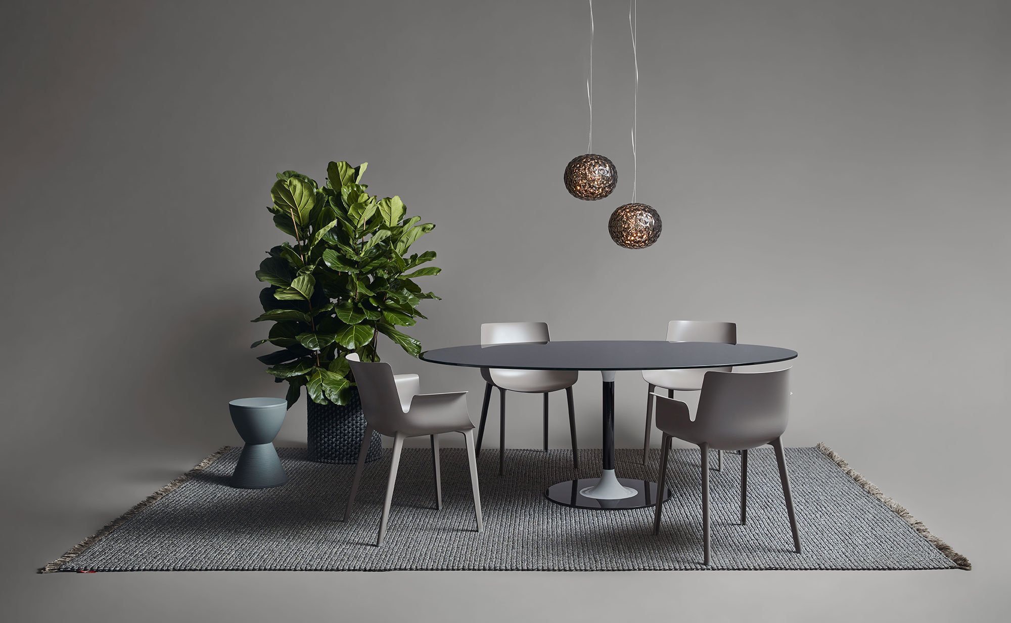Kartell Thierry XXL Esstisch (weiß)