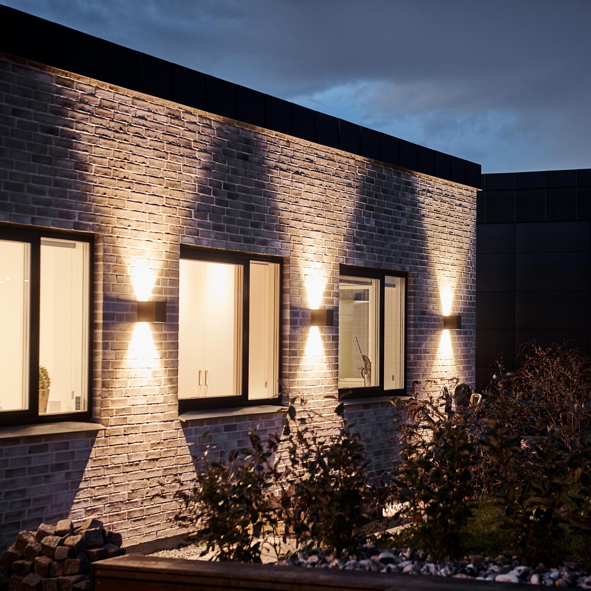 Light Point Cube XL LED Wandleuchte (rust)