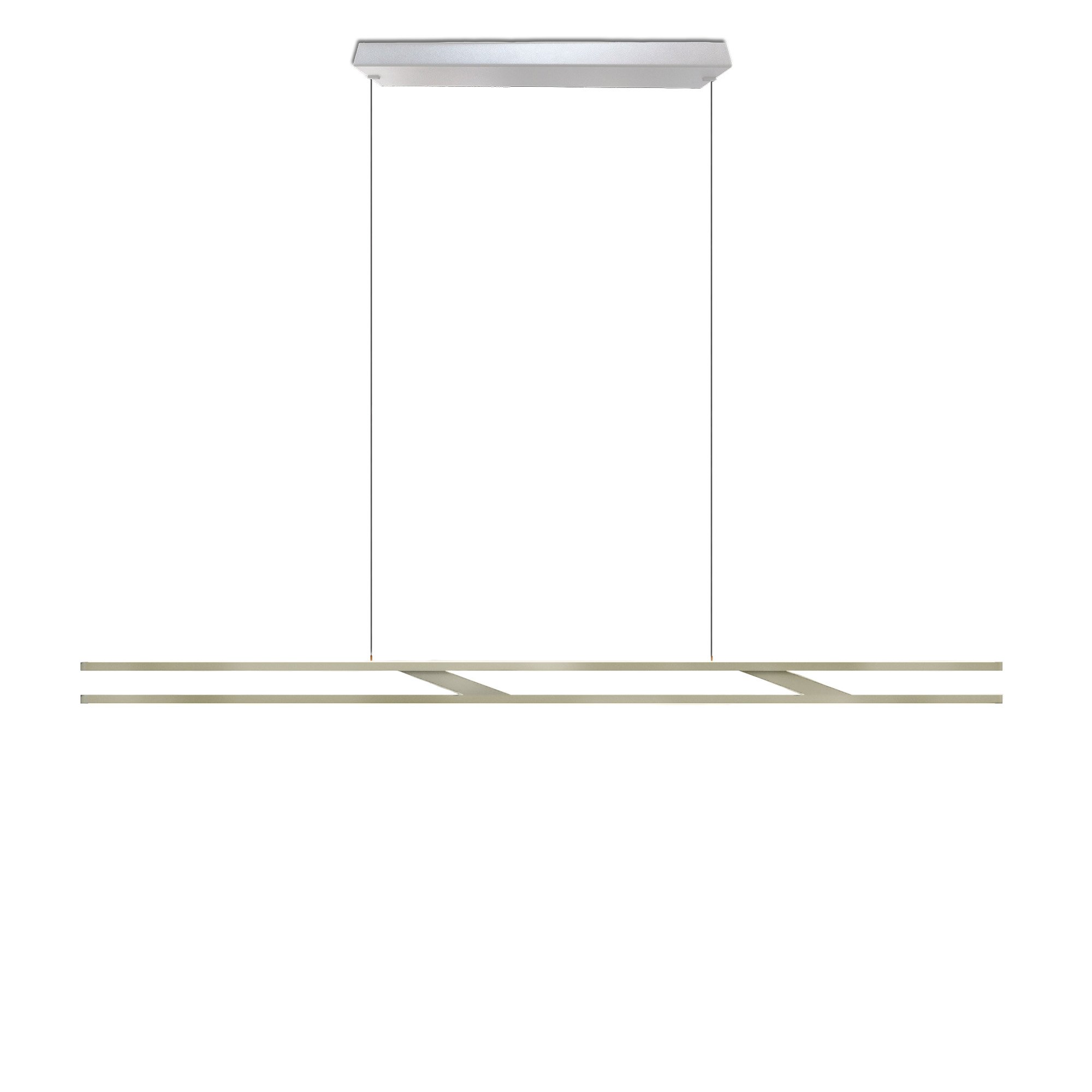 Oligo Linto LED Pendelleuchte mit unsichtbarer Höhenverstellung (2700 K, weiß, basalt)